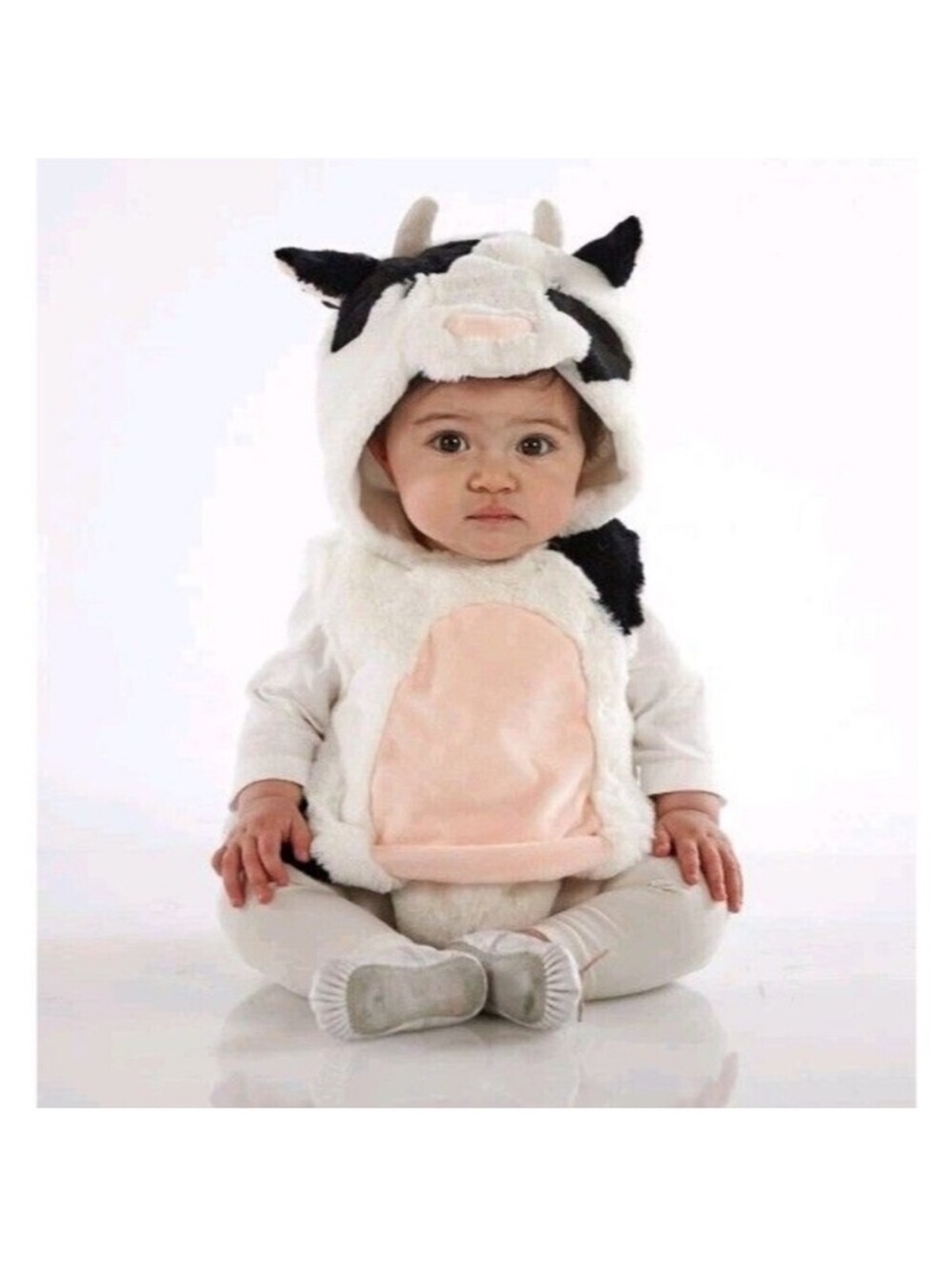 Pottery Barn Kids Baby Cow Halloween costume 12-24 Months